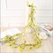4Pcs Artificial Flowers Vine Silk Flower Garland Spring Yellow Flowers Artificial Jasmine Vines for Decoration Fake Flower Vine Hanging Ivy for Wall Party Wedding Arch Home Indoor Outdoor